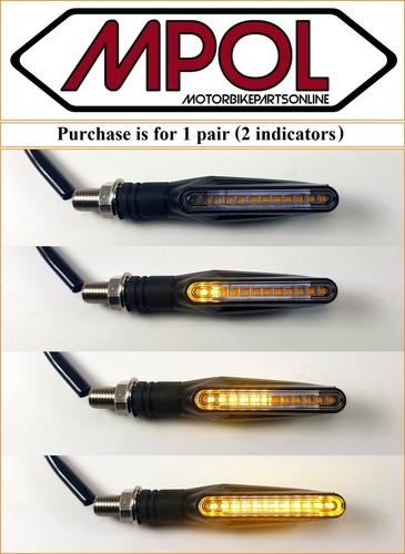 Bar led sequential indicators - bar,