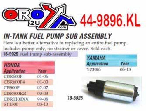 Fuel pump sub assembly - pump,